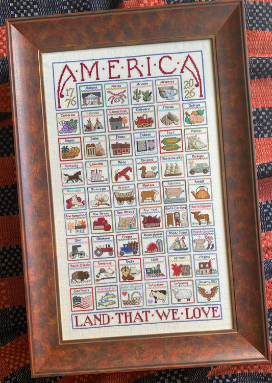 PREORDER:  America Land That We Love Special Edition by Jean Farish