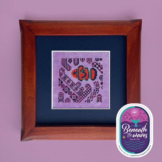Anemone - xStitch the Rainbow Pattern by JEDxStitch