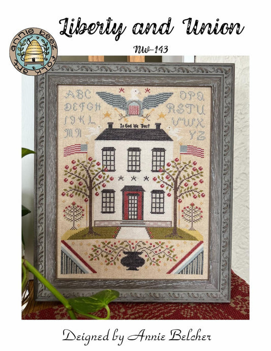 Liberty and Union by Annie Beez Folk Art