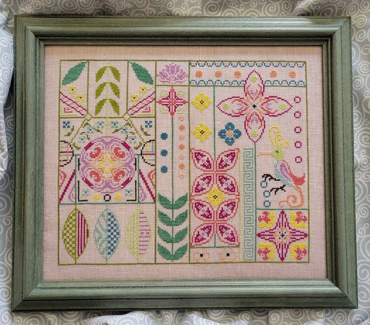 Funky Bird from Wildflower Stitching