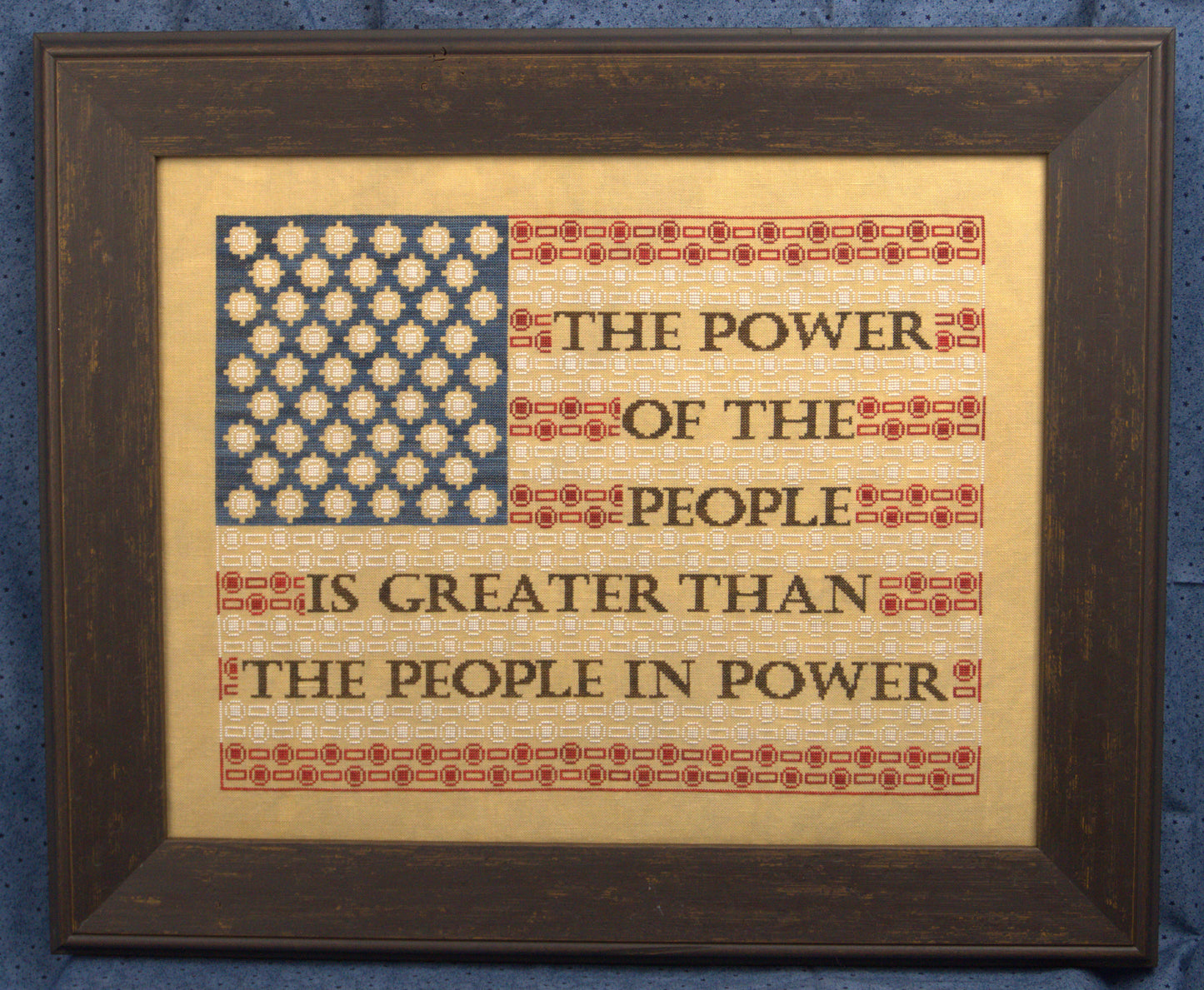 The Power of the People by Wildflower Stitching
