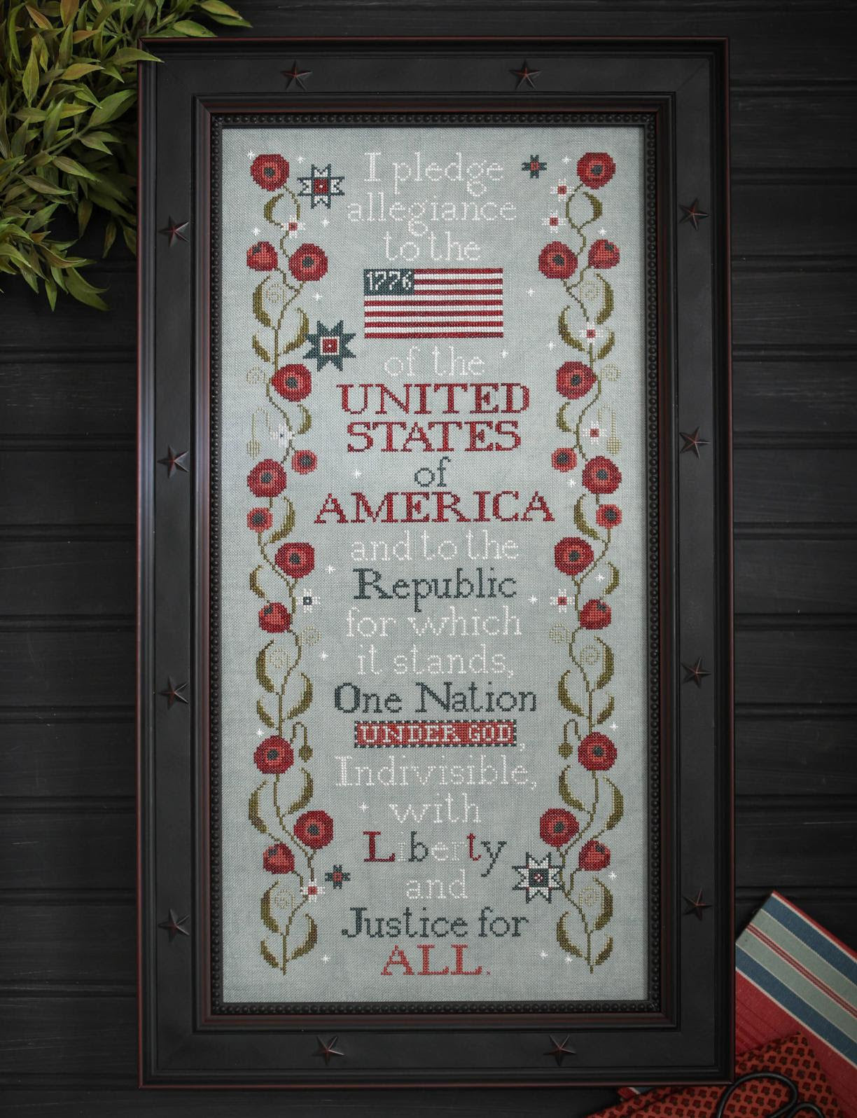 The Pledge of Allegiance by Plum Street Samplers
