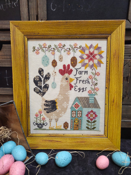 Rudy Rooster by Quaint Rose Needlearts