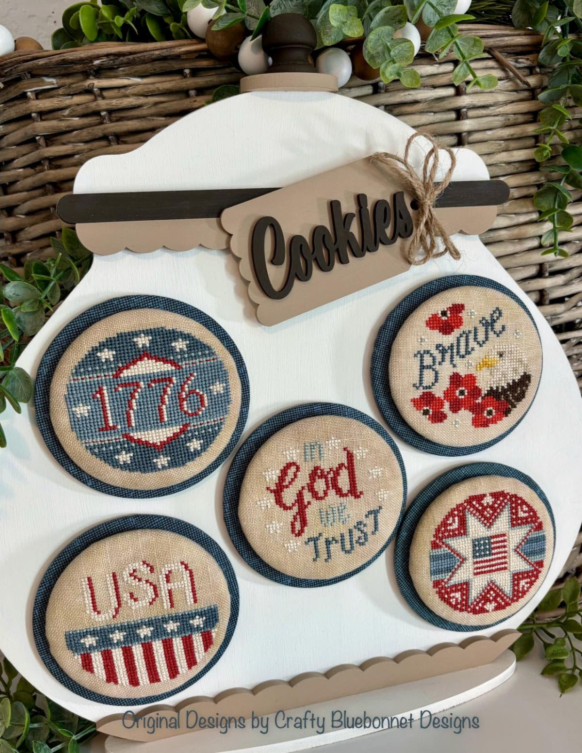 Baked Fresh: Patriotic Cookies by Crafty Bluebonnet Designs