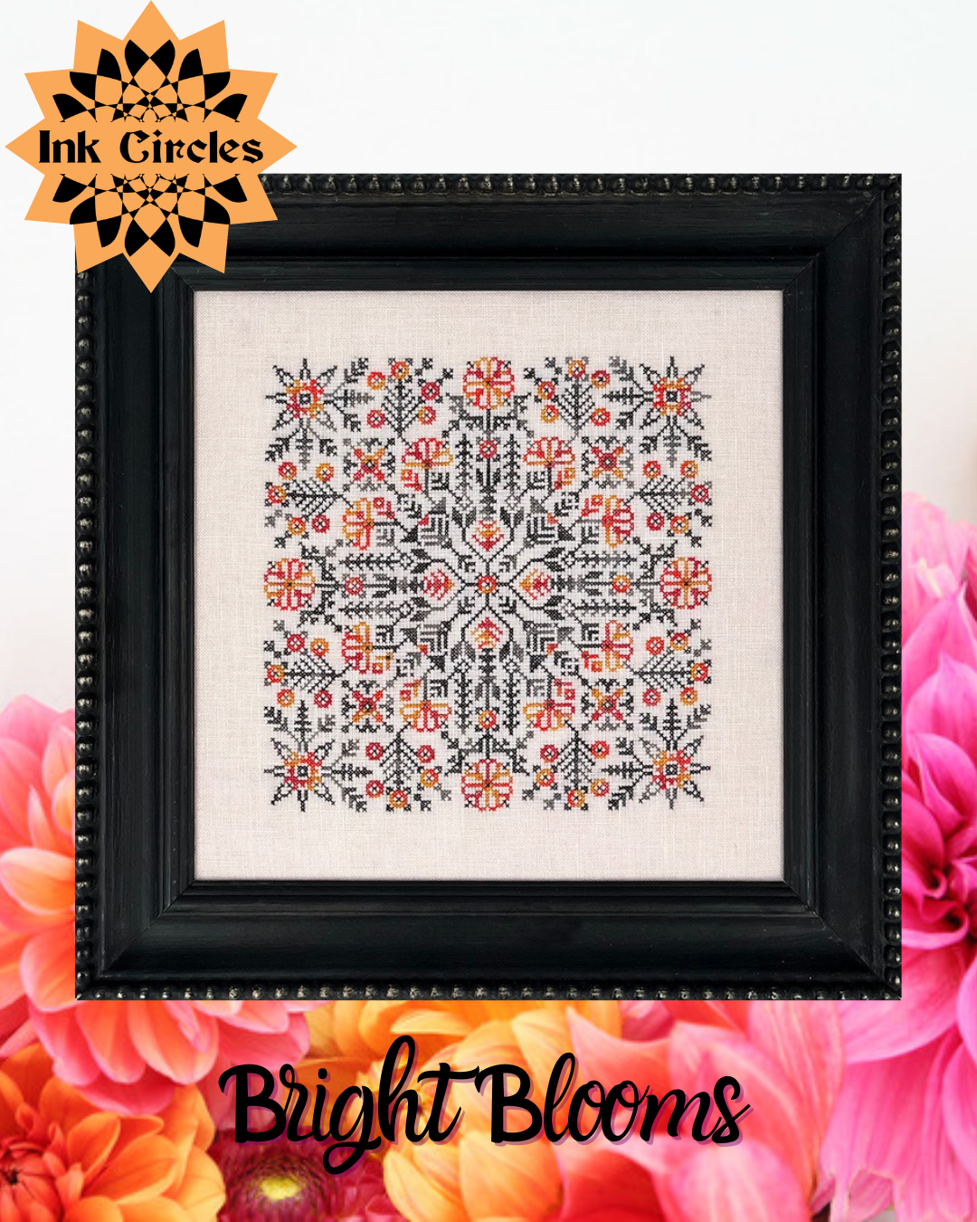 Bright Blooms by Ink Circles