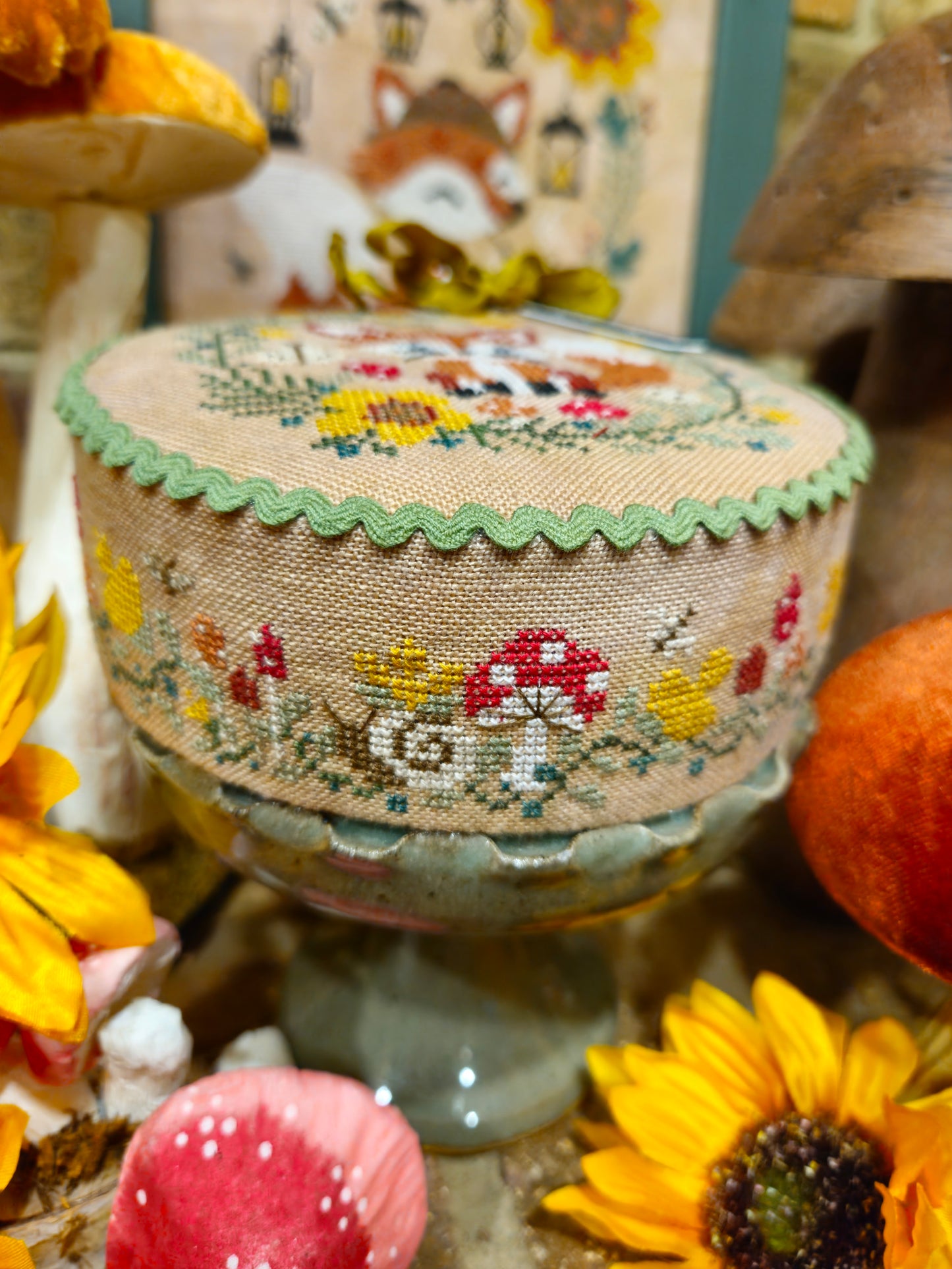 Pin Drum Shorties #9 by Quaint Rose Needlearts - PREORDER