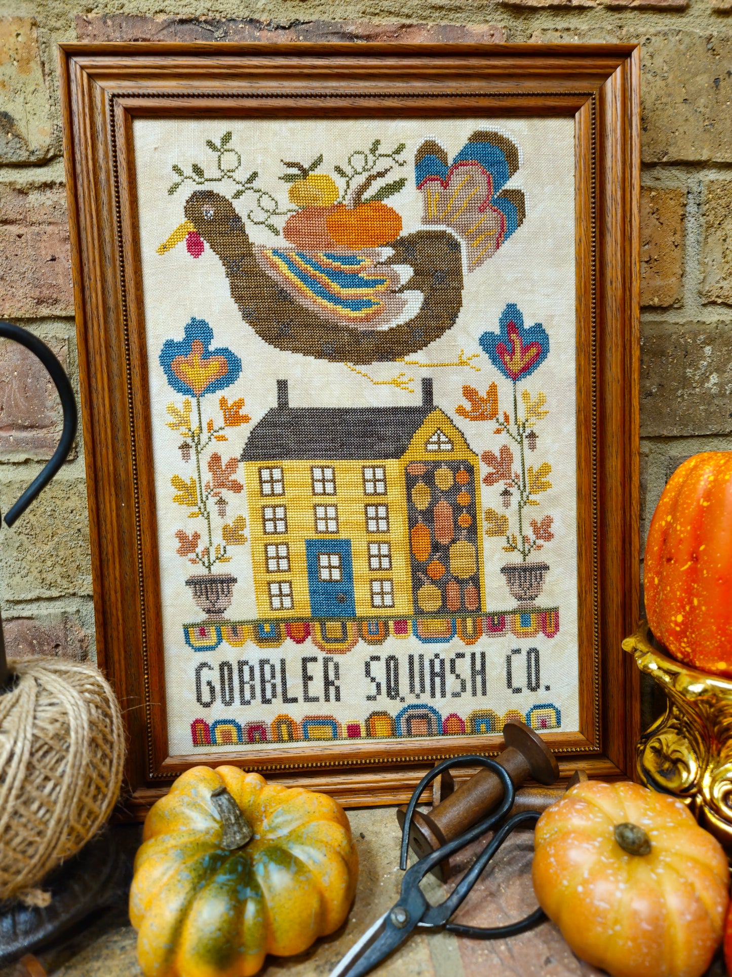 Gobbler Squash Co by Quaint Rose Needlearts - PREORDER