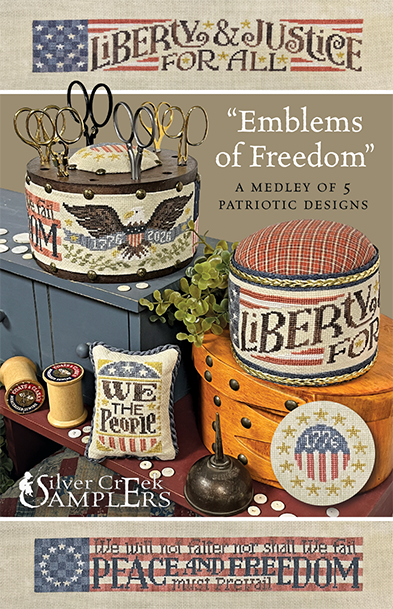 Emblems of Freedom by Silver Creek Samplers - PREORDER