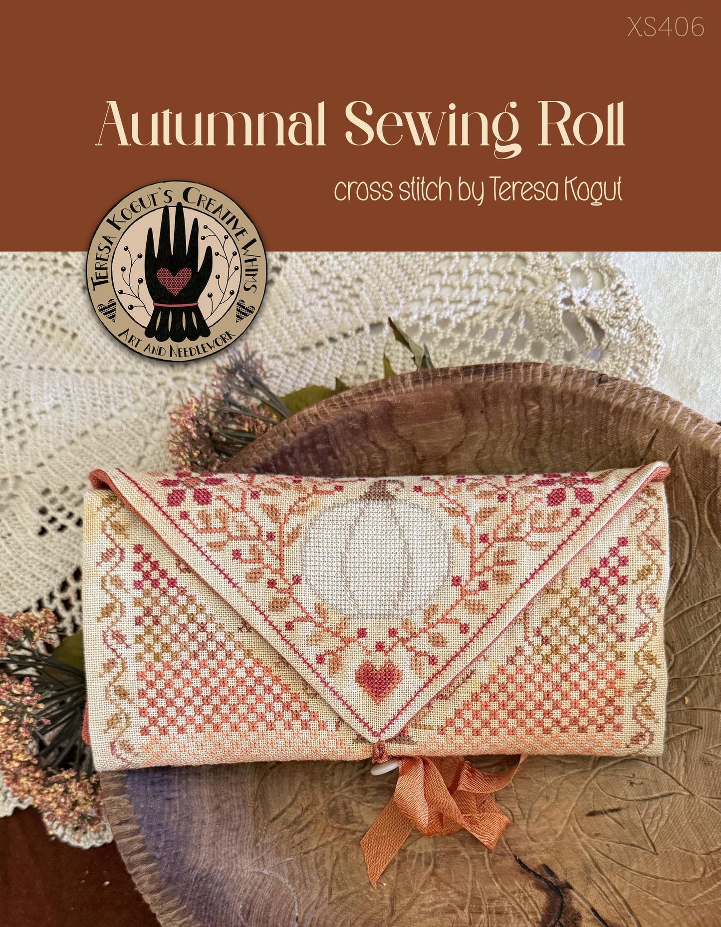 Autumnal Sewing Roll by Teresa Kogut
