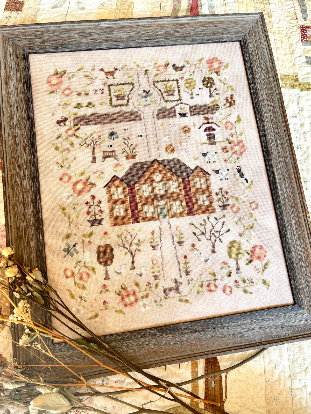 The Garden at Rosewood Hollow by Blueberry Ridge