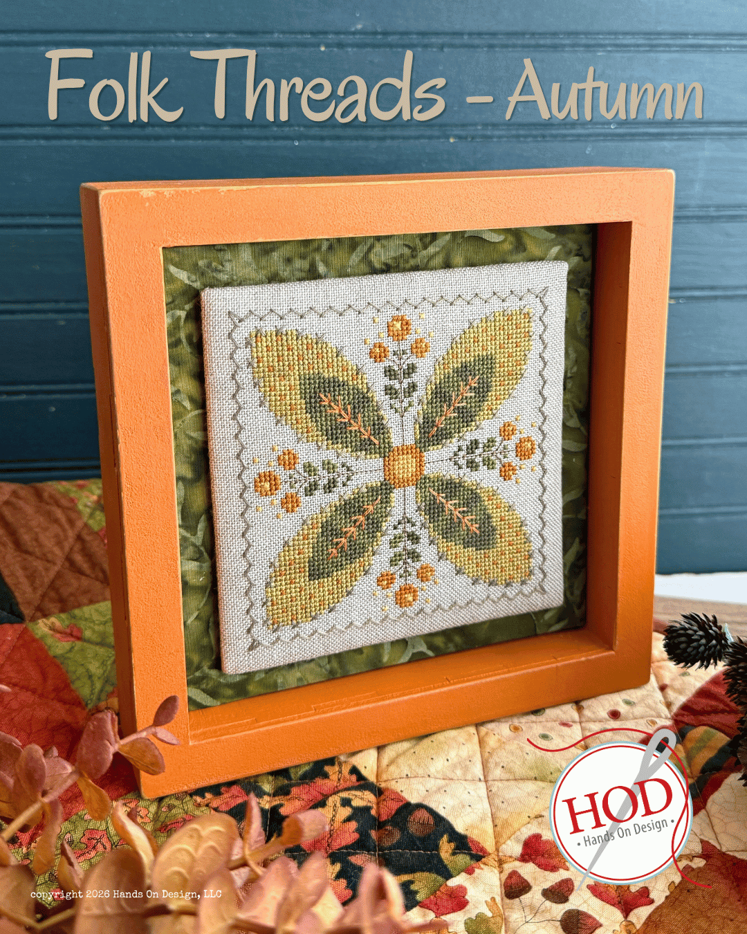 Folk Threads:  Autumn by Hands on Design