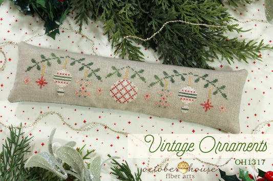 Vintage Ornaments by October House Fiber Arts
