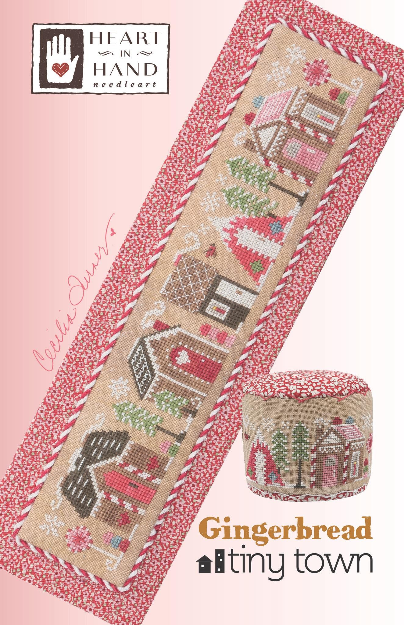 Gingerbread Tiny Town by Heart in Hand – Stitchwork Design Co