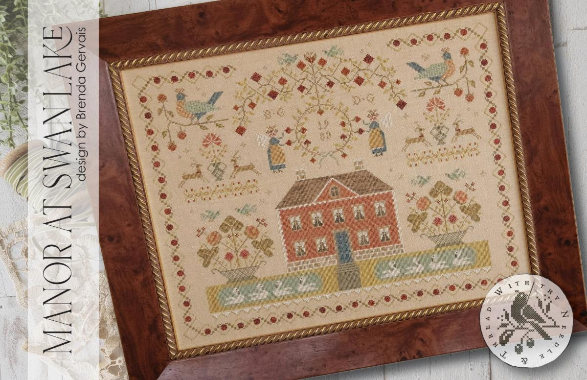 PREORDER - Manor at Swan Lake by With Thy Needle & Thread