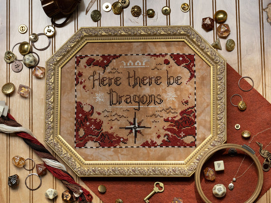 PREORDER - Here There Be Dragons by Sprouting Lupines