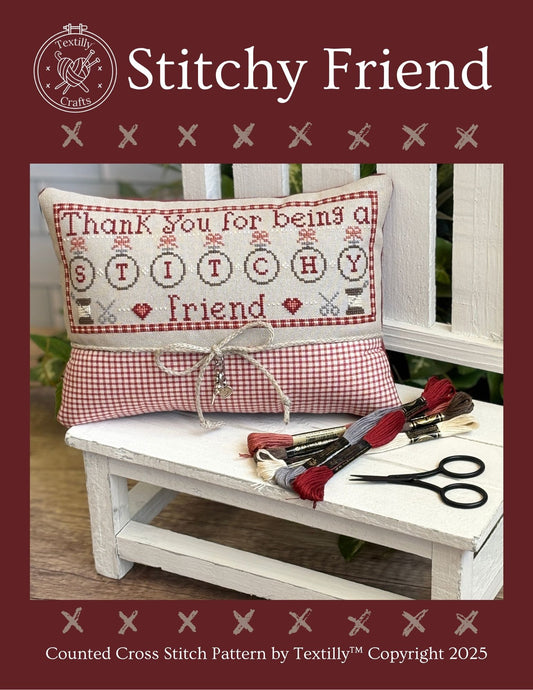 PREORDER - Stitchy Friend by Textilly Crafts