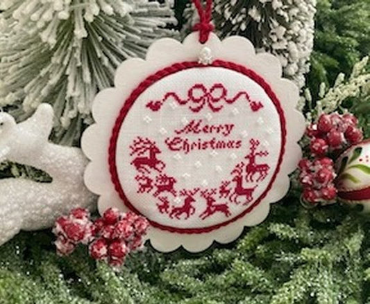 PREORDER - Reindeer Bauble by JBW Designs