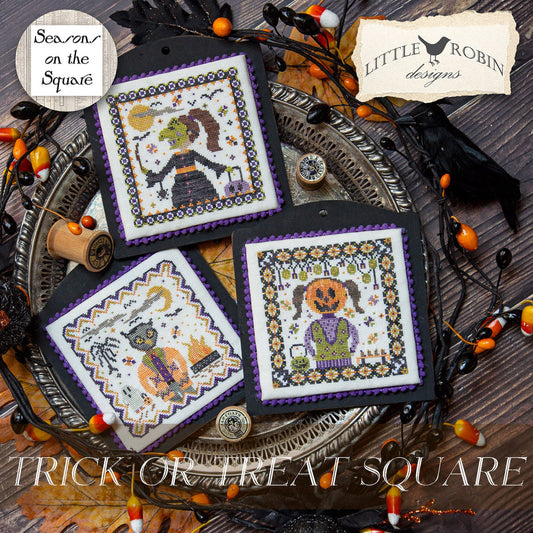 PREORDER - Trick or Treat Square by Little Robin Designs