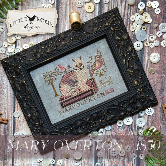 PREORDER - Mary Overton 1850 by Little Robin Designs