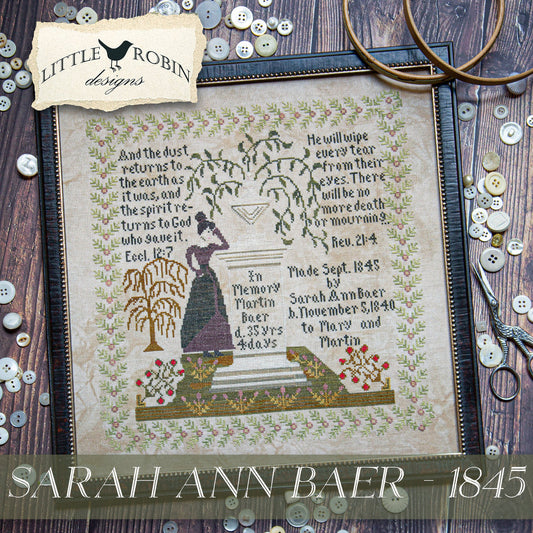 PREORDER - Sarah Ann Baer 1845 by Little Robin Designs