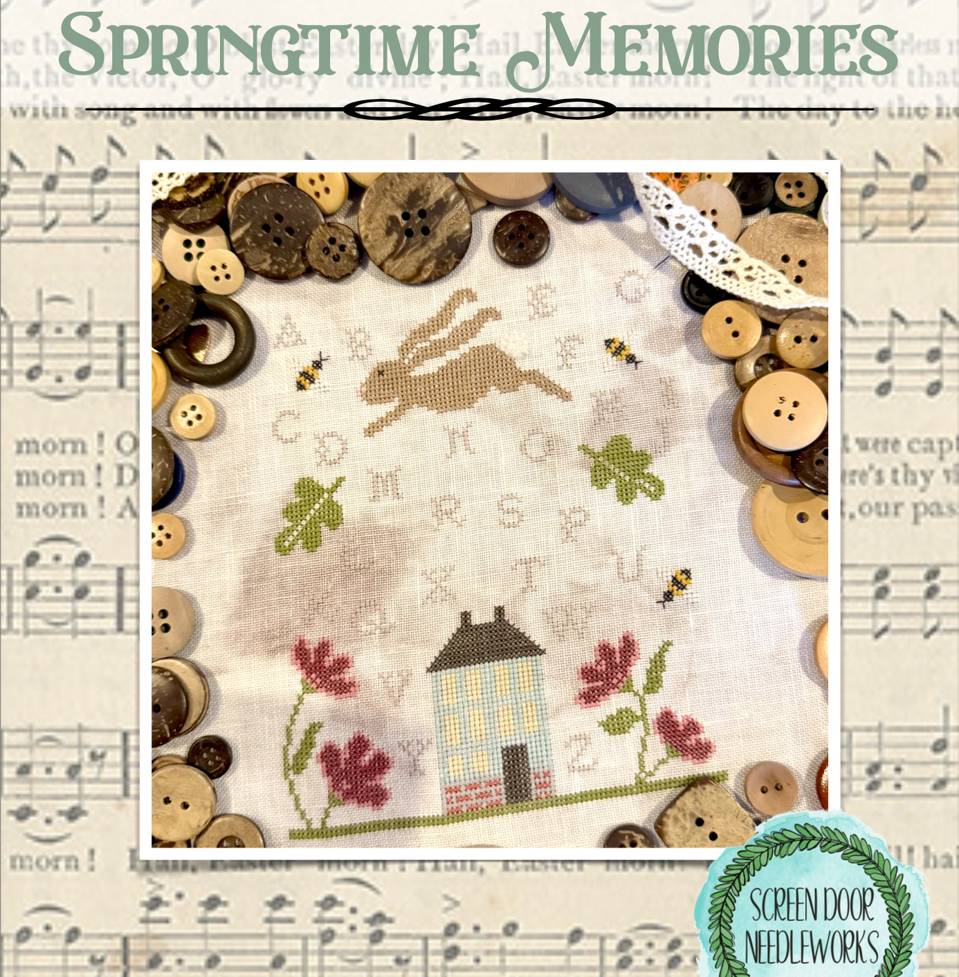 Springtime Memories by Screen Door Needleworks