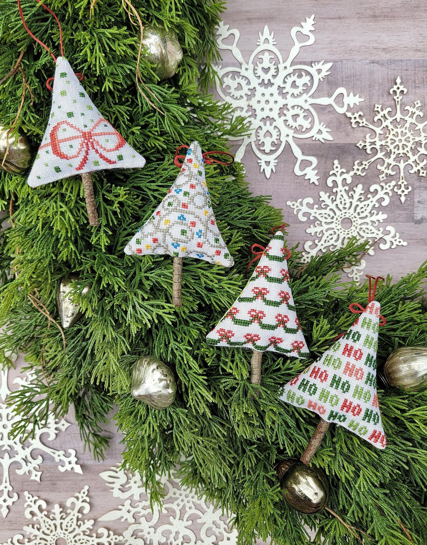 PREORDER - Festive Mini Trees by Hello from Liz Mathews