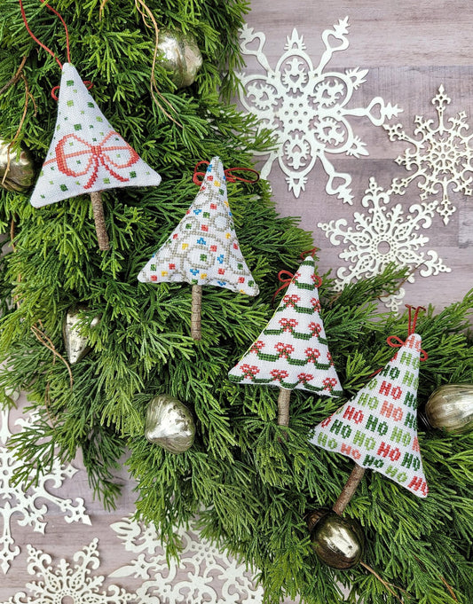 PREORDER - Festive Mini Trees by Hello from Liz Mathews