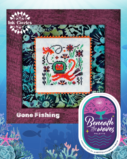 Gone Fishing - xStitch the Rainbow Pattern by Ink Circles