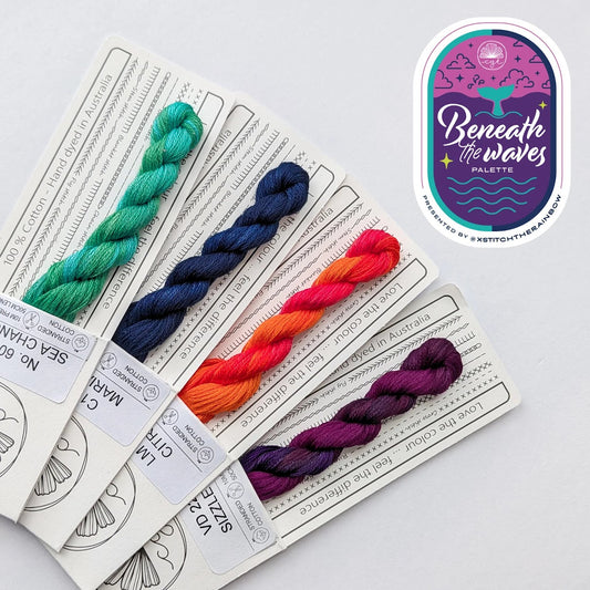 Beneath the Waves Floss Pack by Cottage Garden Threads
